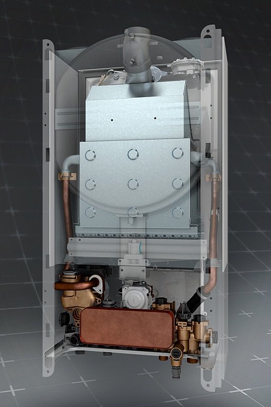 Газовый котел Baxin E18